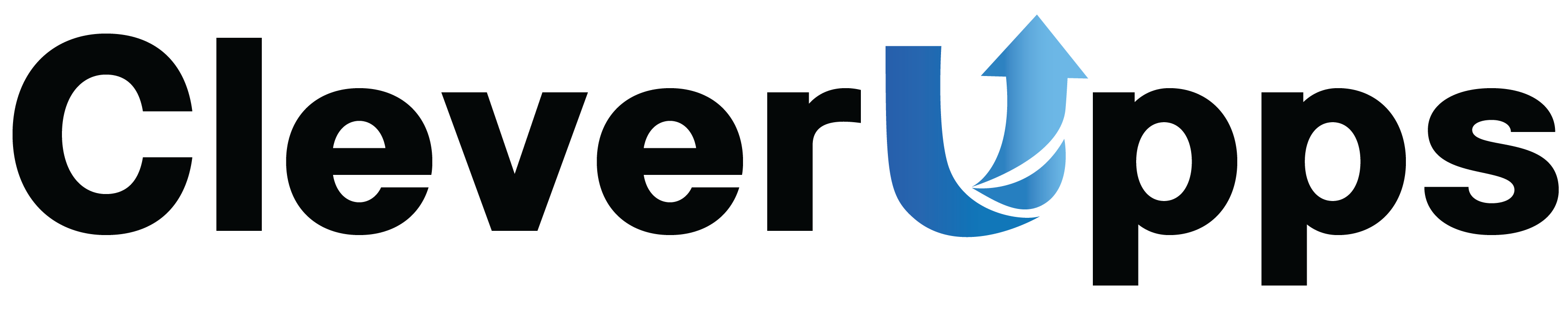 logo cleverupps blue